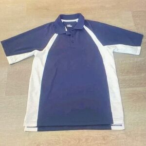 Under Armour Kids Polo in Navy and White